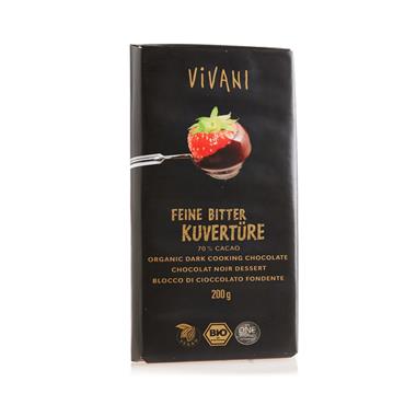 Vivani 70 Percent Cooking Chocolate