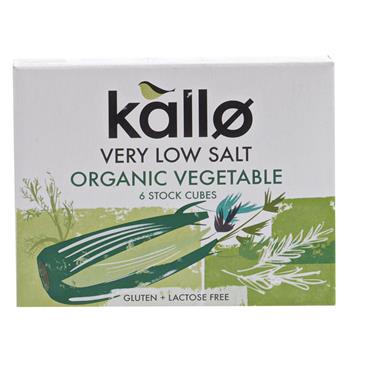 Kallo Organic Low Salt Veg Stock Cubes