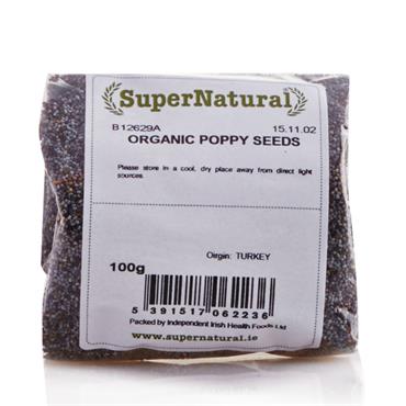 Organic Poppy Seeds 100g