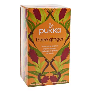 Pukka Three Ginger Tea 20 bags
